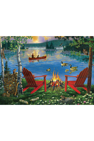 Royal Pictura pe numere Vacanta la lac 32x40 cm
