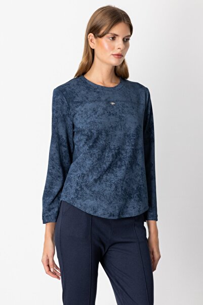 ON Batik Desenli Uzun Kol Bluz