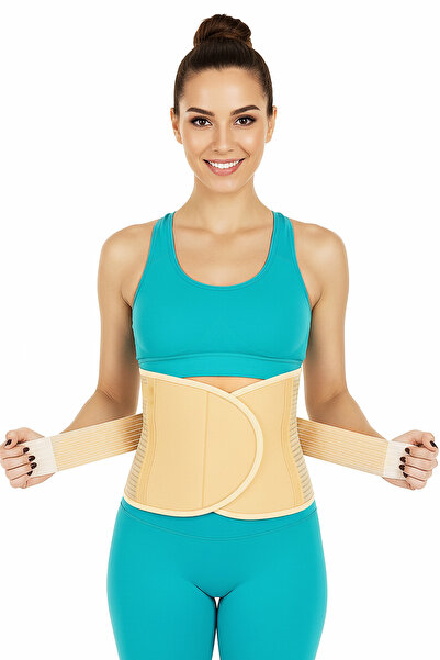 modalarge Kadın Ten Doğum Sonrası Korse Lohusa Korsesi Toparlayıcı Korse Bel ...