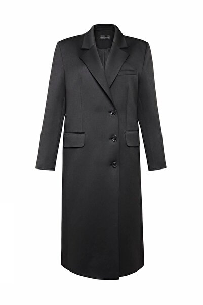 Beauty Omelette Siyah Kate Ceket Palto