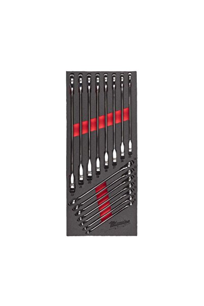 Milwaukee Set de inserție din spumă pentru chei combinate cu clichet MAX BITE™