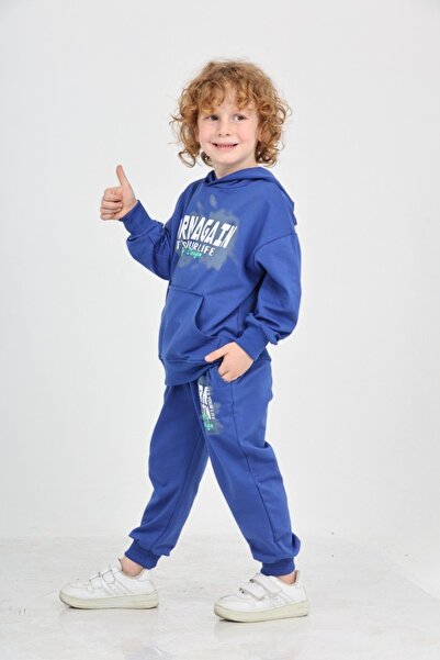 Toontoy Set de trening Born Agaın cu imprimeu pentru băieți