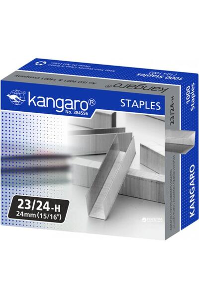 Kangaro سلك تدبيس رقم 23/24-H (10 علب)