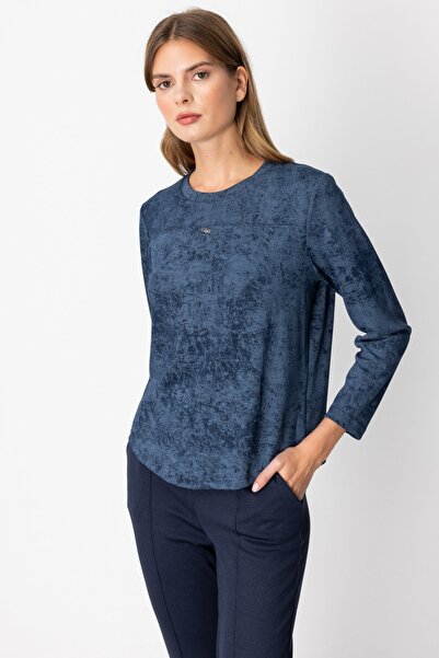 ON Batik Desenli Uzun Kol Bluz