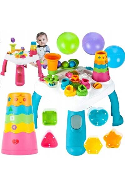 MalPlay Masuta Educationala Interactiva cu elemente mobile