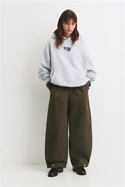 Pull & Bear Bear graphic hoodie