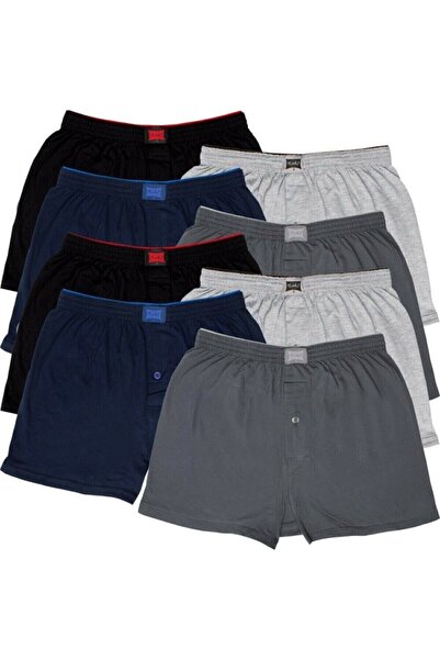 Guardian Mr. 8 Pieces Men's Boxer (Grey-Black-Navy-Smoke)