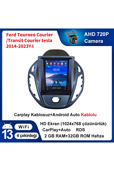 coni Ford Tourneo Courier tesla 2014-2023Yıl 2GB Ram 32GB Rom