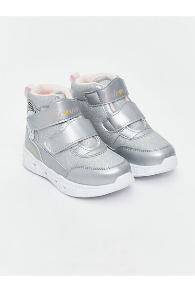 LC Waikiki Sparkling Choices from Shining Store |   Lace and Velcro Baby Girl Boots