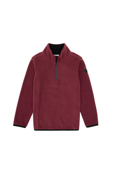 U.S. Polo Assn. Erkek Çocuk Bordo Sweatshirt 50313841-VR177