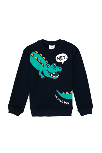 U.S. Polo Assn. Erkek Çocuk Lacivert Sweatshirt 50316536-VR033