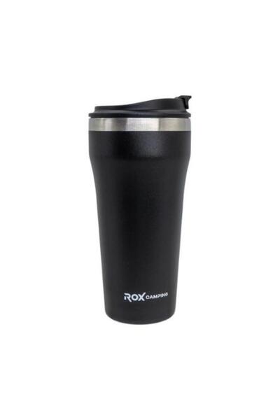 Rox Camping 0190 Kahve Termosu 0.48 Lt - Siyah