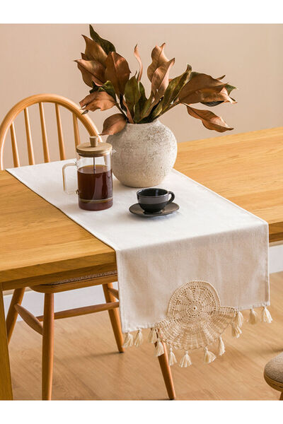 LC Waikiki Shining Choices from Shining Store Lace and Tassel Detailed Runner...