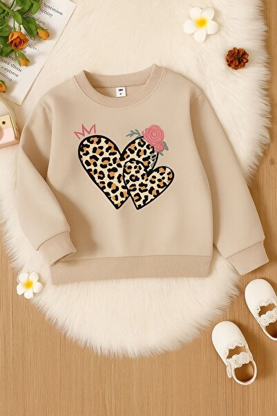 DM DOLCE MORE 3-NAZNAČNI PE Pamučni džersej ALP LEOPARD OTISNUTI UNISEKS DEČJ...