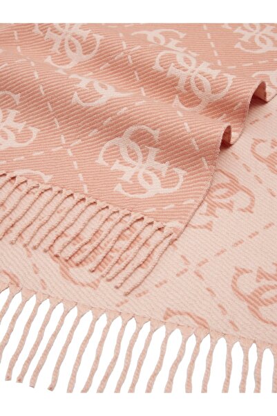 Guess Scar Women's Pink Shawl Aw5217Vis03-Ros