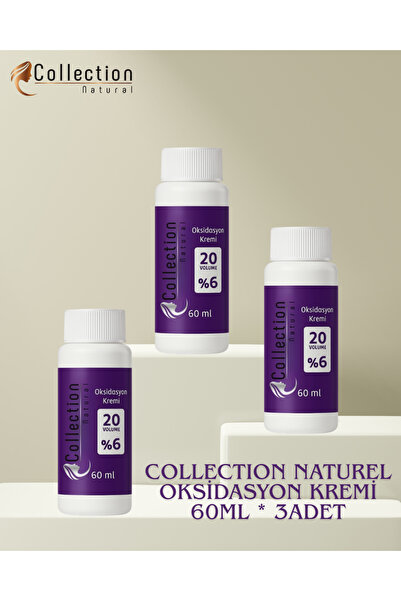 collection natural 20 VOLUME OKSİDAN 60ML * 3 ADET