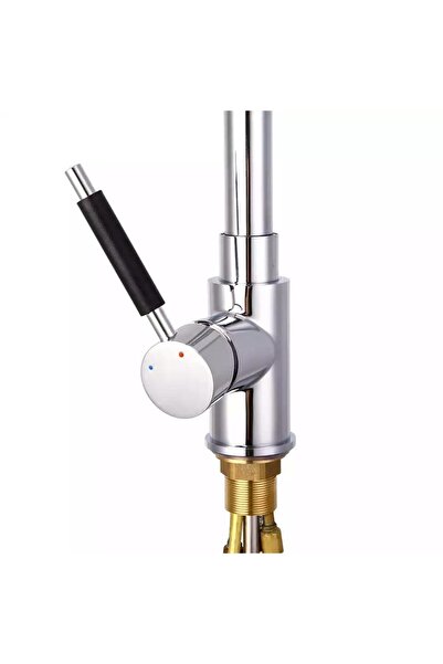 Trendy's Συρόμενη βρύση κουζίνας χρωμιωμένη