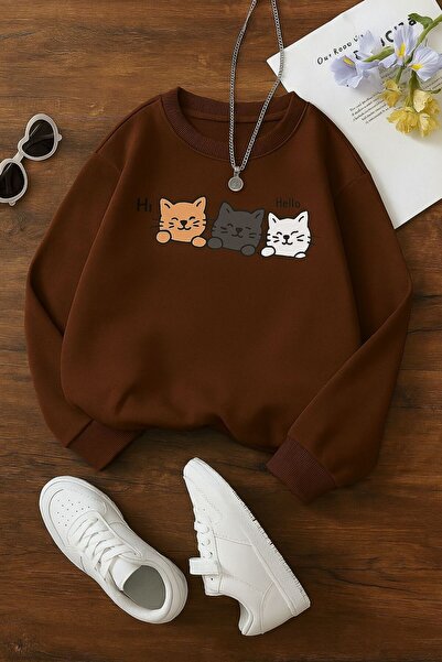 DM DOLCE MORE سترة رياضية للأطفال من الجنسين مصنوعة من القطن الممشط بثلاث خيو...