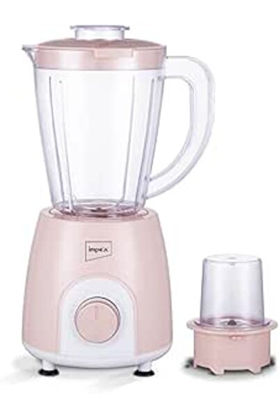 Generic Impex 2 in 1 Blender 400W (BL 3501) | 2 Speed Pulse Control | 4 Piece Stainless Steel Blade | 1.4L P