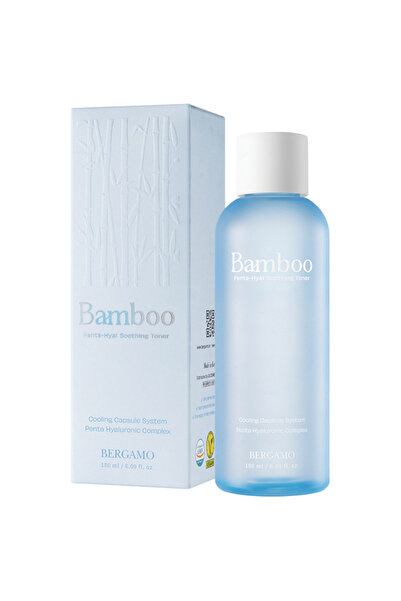 INNY BERGAMO - BAMBOO Loțiune tonică intens hidratantă cu bambus și acid hialuronic, 180 ml