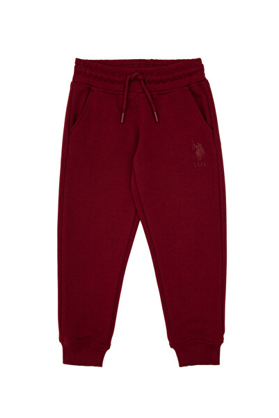 U.S. Polo Assn. Erkek Çocuk Bordo Eşofman Altı 50307709-VR014