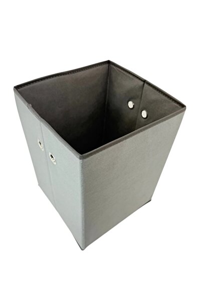 OEM Tall Storage Box – 30x30x40 cm, with Metal Handles, Rigid and Foldable, Ideal for Clothes, Toys, o