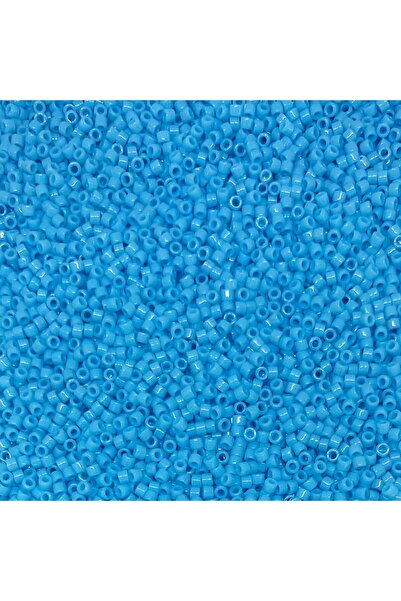 Bi hızlı Miyuki Beads 11/0, Miyuki Delica Beads, 2 Grams, (DB725) Blue