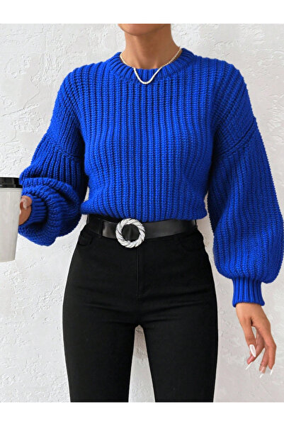 SÇLK TEKSTİL Pulover pentru femei BALON KOL