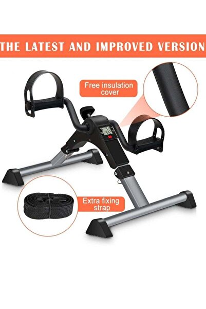 HG Portable Arm and Leg Exercise Bike with Digital LCD Display - Safe for Joints and Muscles - Foldable and Easy to Store