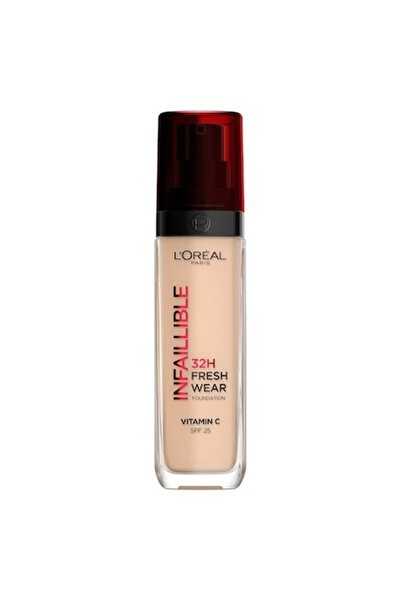 L'Oreal Paris Fond de ten Infaillible 32H Fresh Wear, 132 Warm Undertone, 30 ml