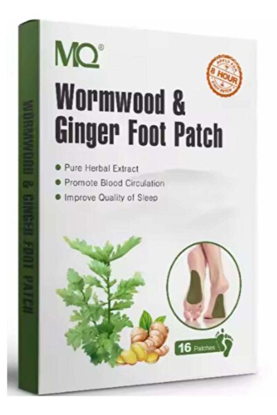 MQ Detox Foot Plasters, 16 Pieces