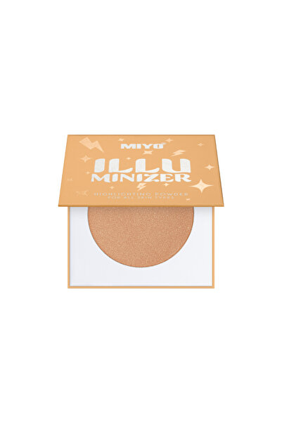 miyo makeup MIYO – Pudră iluminatoare Illuminizer 02 Stilo Light, 8g – iluminator bej