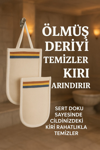 MEŞELİ TEKSTİL 2 قطعة من قماش الليفي للحمام التركي، منشفة للوجه، منشفة للجسم ...