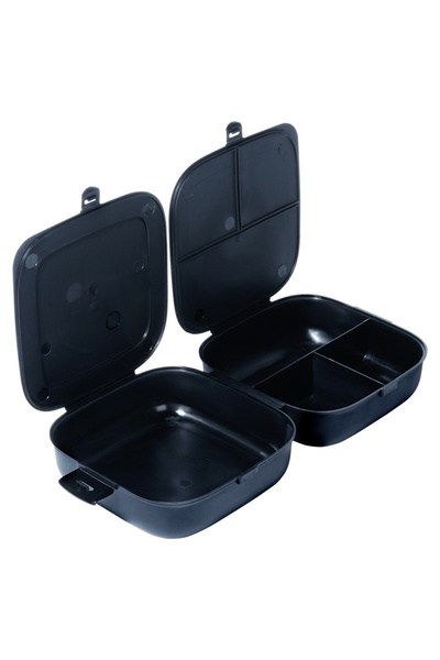 Vilde Compartmented Lunch Box 2x700ml black