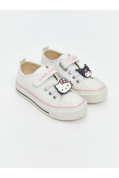 LC Waikiki GÜLİS GİYİM'DEN Beyaz Hello Kitty Baskılı Kız Çocuk Spor Ayakkabı