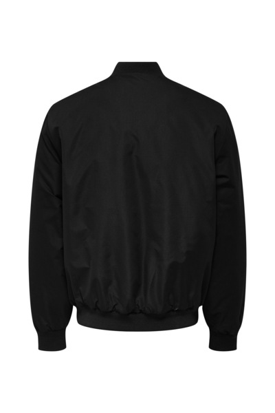 Only & Sons ONSRUSSEL PADDED BOMBER O Чорна чоловіча куртка