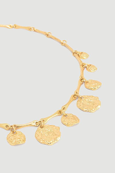 Gusto Sallantılı Kolye - Gold