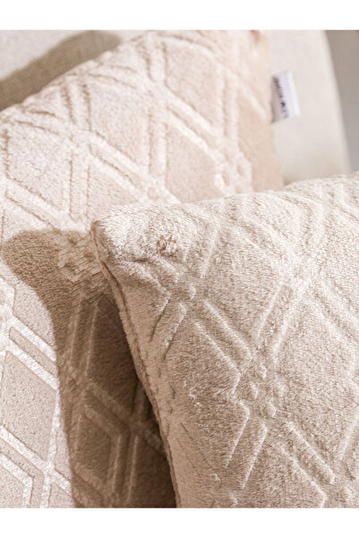 LC Waikiki Sparkling Choices from Shining Store |   Quilted Patterned Throw Pillow Cover Set of 2 45X45 cm