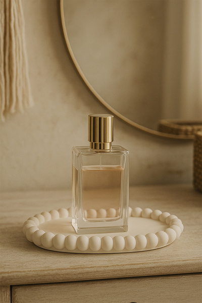 Otaera Oval Bubble Tabak - Şık Dekoratif Takı ve Mum Düzenleyici