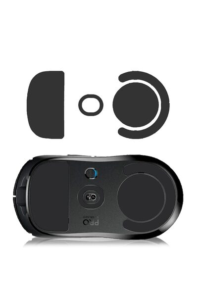 PadForce Picioare de mouse pentru Logitech G Pro a 3-a generație, alunecare lină, picioare de schimb pentru gaming, utilizare la birou