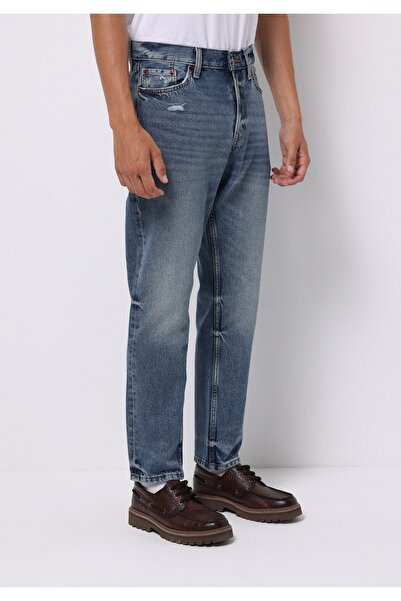 Colin's Loose Tapered Fit Erkek İndigo Jean Pantolon