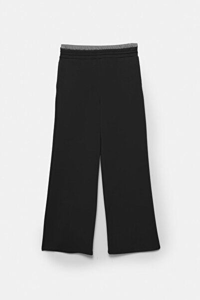 Pull & Bear Wide-leg tracksuit bottoms