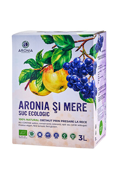Aronia Charlottenburg Suc de aronia și mere 3L (RO--029)
