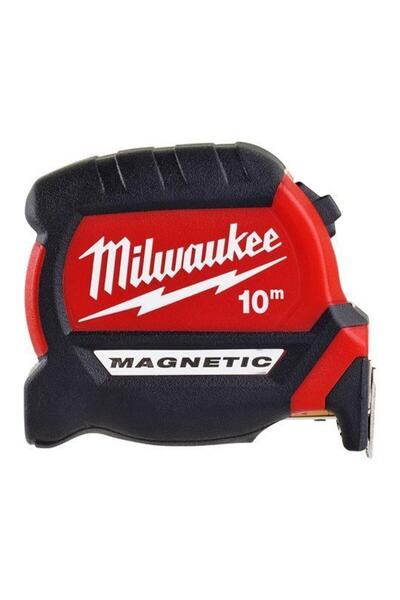 Milwaukee Premium Magnetic Tape Measure, 10m x 27mm - 1 Piece, Code 4932464601