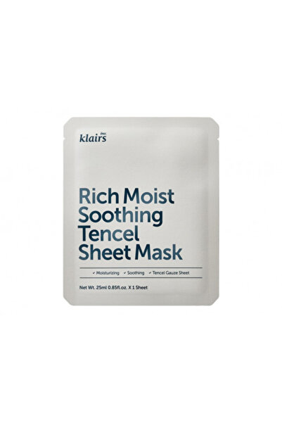 INNY Klairs Rich Moist Soothing Tencel Sheet Mask, 25 ml