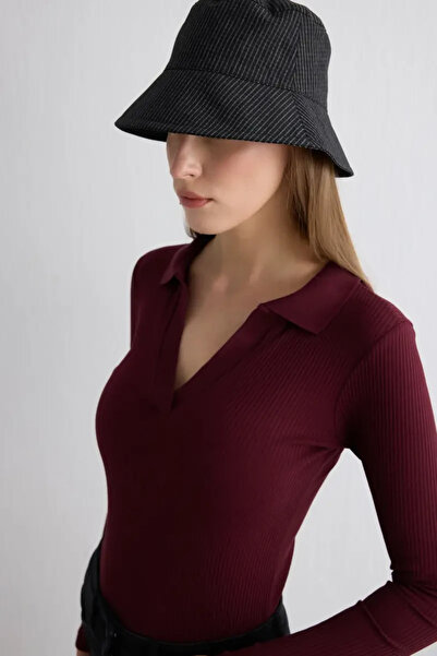 Gusto Mini Checkered Hat - Black