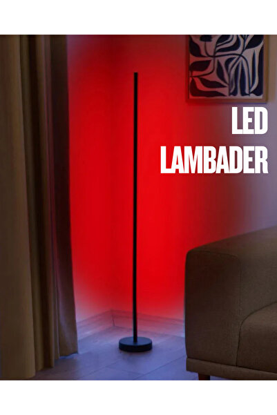 Cata LAMBADER RGB 120 cm Uzaktan Kumandalı RGB Lambader – 16 Renk & Dimlenebilir LED Ambiyans Işık