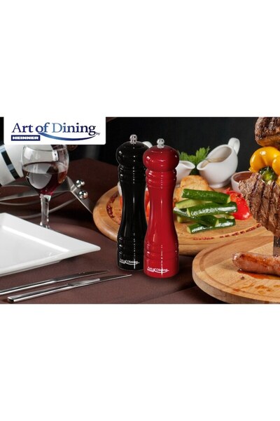 Art of Dining by Heinner Σετ 2 μύλοι αλατιού/πιπεριού Heinner, 20 εκ