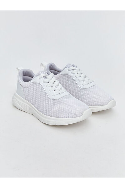 LC Waikiki Lcw Steps White Lace-Up Women's Sports Shoes