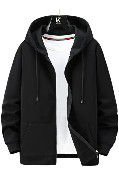 Karatopak Hooded Unisex Zippered Sweatshirt / Cardigan